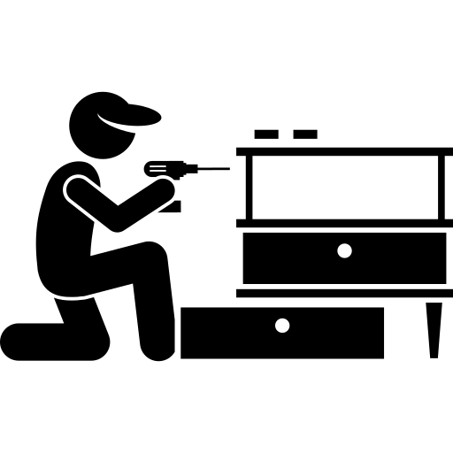 Symbol für Möbelmontage